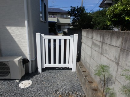 茨城県ひたちなか市フェンスゲート 茨城県ひたちなか市フェンスゲート